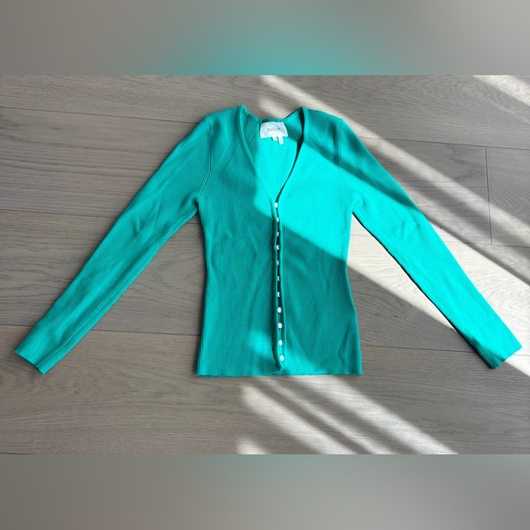 ba&sh Button-Up Cardigan, size Small - Picture 2 of 6